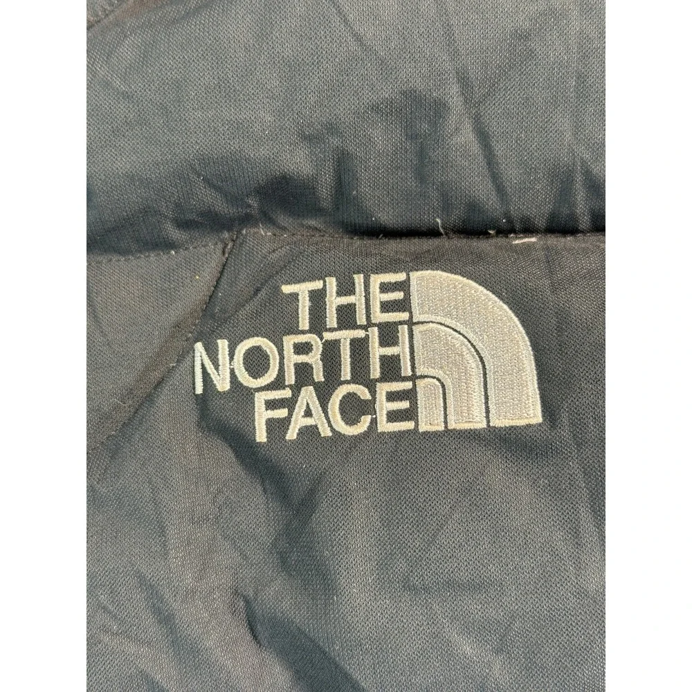 The North Face Mens Puffer Goose‎ Down 550 Jacket Mens XXL Black Hooded Full Zip